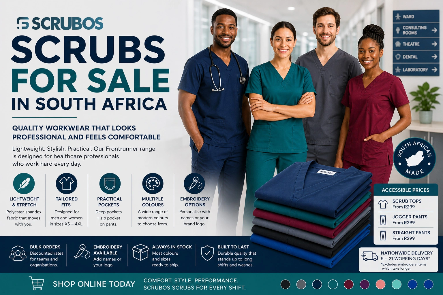 Scrubs for Sale in South Africa: How to Choose Quality Workwear That Looks Professional and Feels Comfortable Scrubs for Sale in South Africa: How to Choose Quality Workwear That Looks Professional and Feels Comfortable